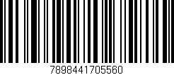 Código de barras (EAN, GTIN, SKU, ISBN): '7898441705560'