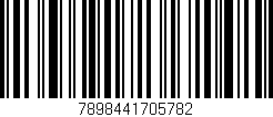 Código de barras (EAN, GTIN, SKU, ISBN): '7898441705782'