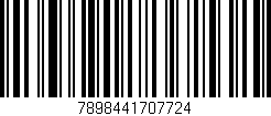 Código de barras (EAN, GTIN, SKU, ISBN): '7898441707724'
