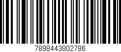Código de barras (EAN, GTIN, SKU, ISBN): '7898443802786'