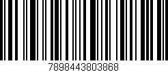 Código de barras (EAN, GTIN, SKU, ISBN): '7898443803868'