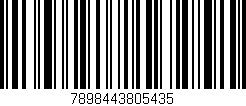 Código de barras (EAN, GTIN, SKU, ISBN): '7898443805435'