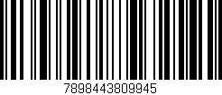Código de barras (EAN, GTIN, SKU, ISBN): '7898443809945'