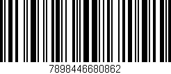 Código de barras (EAN, GTIN, SKU, ISBN): '7898446680862'