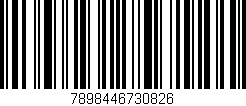 Código de barras (EAN, GTIN, SKU, ISBN): '7898446730826'