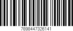Código de barras (EAN, GTIN, SKU, ISBN): '7898447326141'