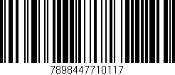 Código de barras (EAN, GTIN, SKU, ISBN): '7898447710117'