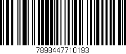 Código de barras (EAN, GTIN, SKU, ISBN): '7898447710193'