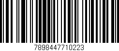 Código de barras (EAN, GTIN, SKU, ISBN): '7898447710223'