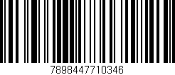 Código de barras (EAN, GTIN, SKU, ISBN): '7898447710346'