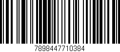 Código de barras (EAN, GTIN, SKU, ISBN): '7898447710384'