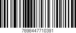Código de barras (EAN, GTIN, SKU, ISBN): '7898447710391'
