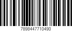 Código de barras (EAN, GTIN, SKU, ISBN): '7898447710490'