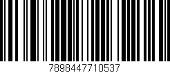 Código de barras (EAN, GTIN, SKU, ISBN): '7898447710537'