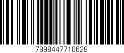 Código de barras (EAN, GTIN, SKU, ISBN): '7898447710629'