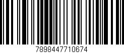 Código de barras (EAN, GTIN, SKU, ISBN): '7898447710674'