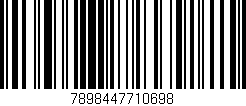Código de barras (EAN, GTIN, SKU, ISBN): '7898447710698'