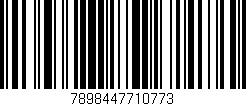 Código de barras (EAN, GTIN, SKU, ISBN): '7898447710773'