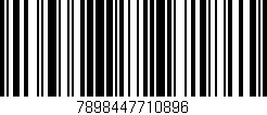Código de barras (EAN, GTIN, SKU, ISBN): '7898447710896'