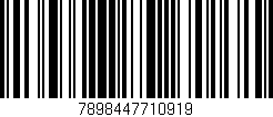 Código de barras (EAN, GTIN, SKU, ISBN): '7898447710919'