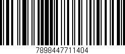 Código de barras (EAN, GTIN, SKU, ISBN): '7898447711404'
