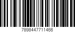 Código de barras (EAN, GTIN, SKU, ISBN): '7898447711466'