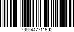 Código de barras (EAN, GTIN, SKU, ISBN): '7898447711503'