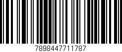 Código de barras (EAN, GTIN, SKU, ISBN): '7898447711787'