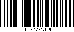 Código de barras (EAN, GTIN, SKU, ISBN): '7898447712029'