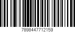 Código de barras (EAN, GTIN, SKU, ISBN): '7898447712159'