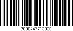 Código de barras (EAN, GTIN, SKU, ISBN): '7898447713330'