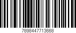 Código de barras (EAN, GTIN, SKU, ISBN): '7898447713668'