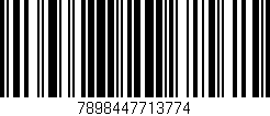 Código de barras (EAN, GTIN, SKU, ISBN): '7898447713774'