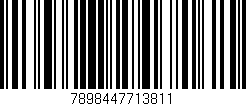 Código de barras (EAN, GTIN, SKU, ISBN): '7898447713811'
