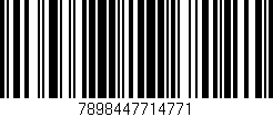Código de barras (EAN, GTIN, SKU, ISBN): '7898447714771'