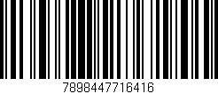 Código de barras (EAN, GTIN, SKU, ISBN): '7898447716416'
