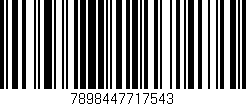 Código de barras (EAN, GTIN, SKU, ISBN): '7898447717543'