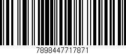 Código de barras (EAN, GTIN, SKU, ISBN): '7898447717871'