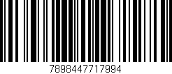Código de barras (EAN, GTIN, SKU, ISBN): '7898447717994'