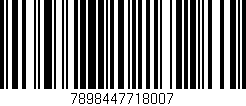 Código de barras (EAN, GTIN, SKU, ISBN): '7898447718007'