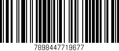 Código de barras (EAN, GTIN, SKU, ISBN): '7898447719677'