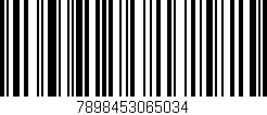 Código de barras (EAN, GTIN, SKU, ISBN): '7898453065034'