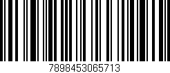 Código de barras (EAN, GTIN, SKU, ISBN): '7898453065713'