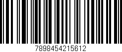 Código de barras (EAN, GTIN, SKU, ISBN): '7898454215612'