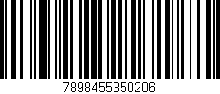 Código de barras (EAN, GTIN, SKU, ISBN): '7898455350206'