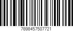 Código de barras (EAN, GTIN, SKU, ISBN): '7898457507721'