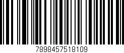 Código de barras (EAN, GTIN, SKU, ISBN): '7898457518109'