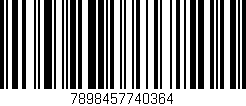 Código de barras (EAN, GTIN, SKU, ISBN): '7898457740364'