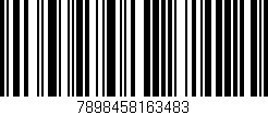 Código de barras (EAN, GTIN, SKU, ISBN): '7898458163483'
