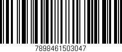 Código de barras (EAN, GTIN, SKU, ISBN): '7898461503047'